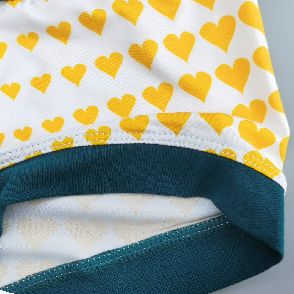 4-Pack SEOBEAN love Men's Low Waist Printed Dragon Boxer Briefs U-Shaped Comfortable Lightweight Fashion Innerwear