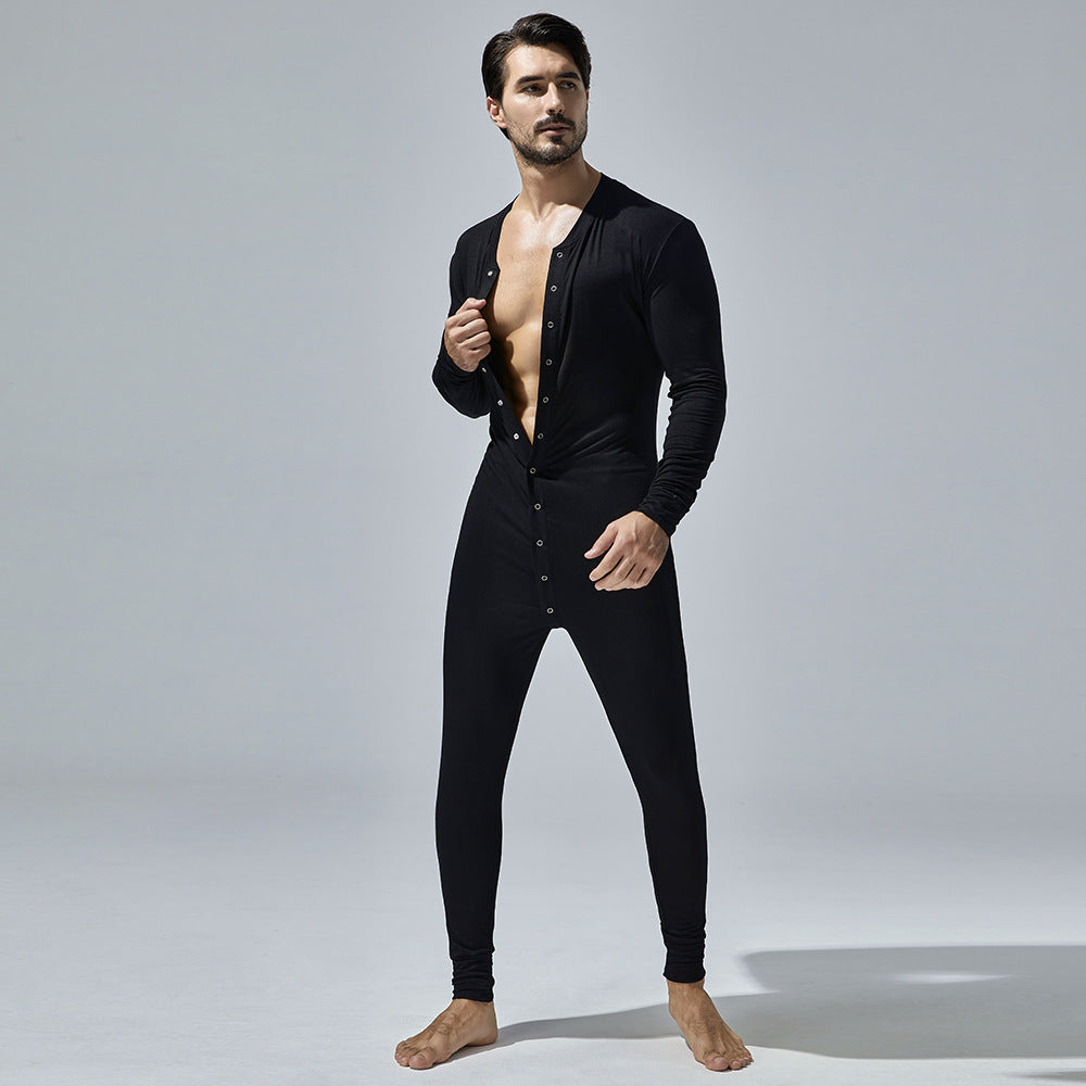 TAUWELL specializes in men's sports jumpsuits, bodysuits, open crotch sexy pajamas