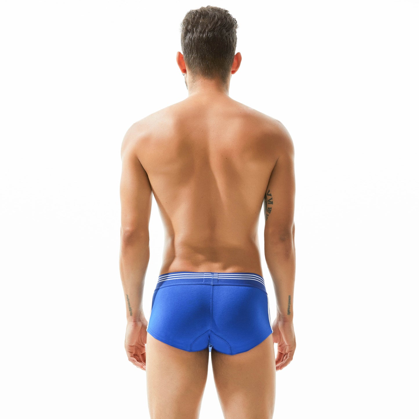 5 pieces SEOBEAN Men's cotton underwear comfortable sweat-wicking boxers men's bump shorts