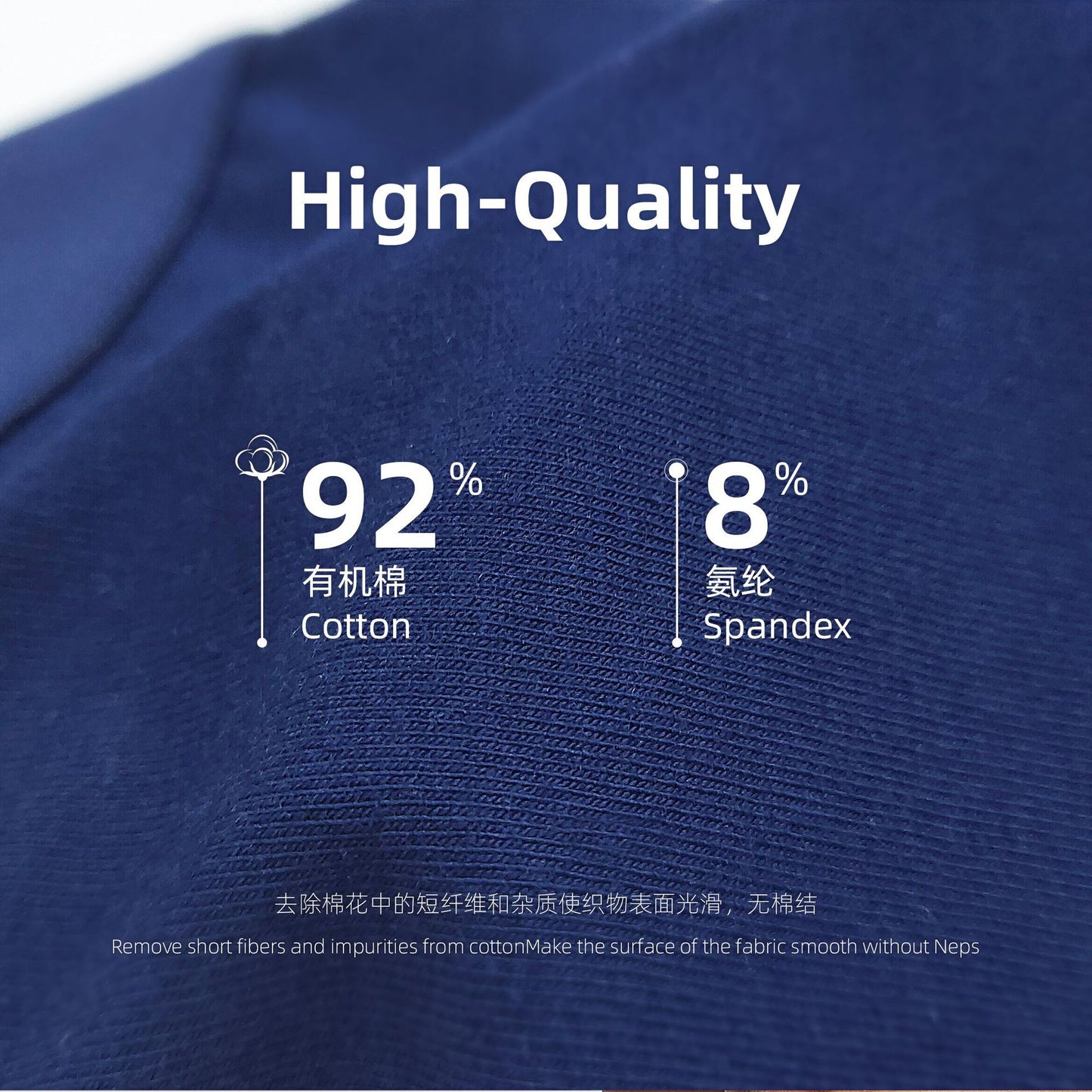 7 pieces SEOBEAN Men's cotton underwear comfortable sweat-wicking boxers men's bump shorts