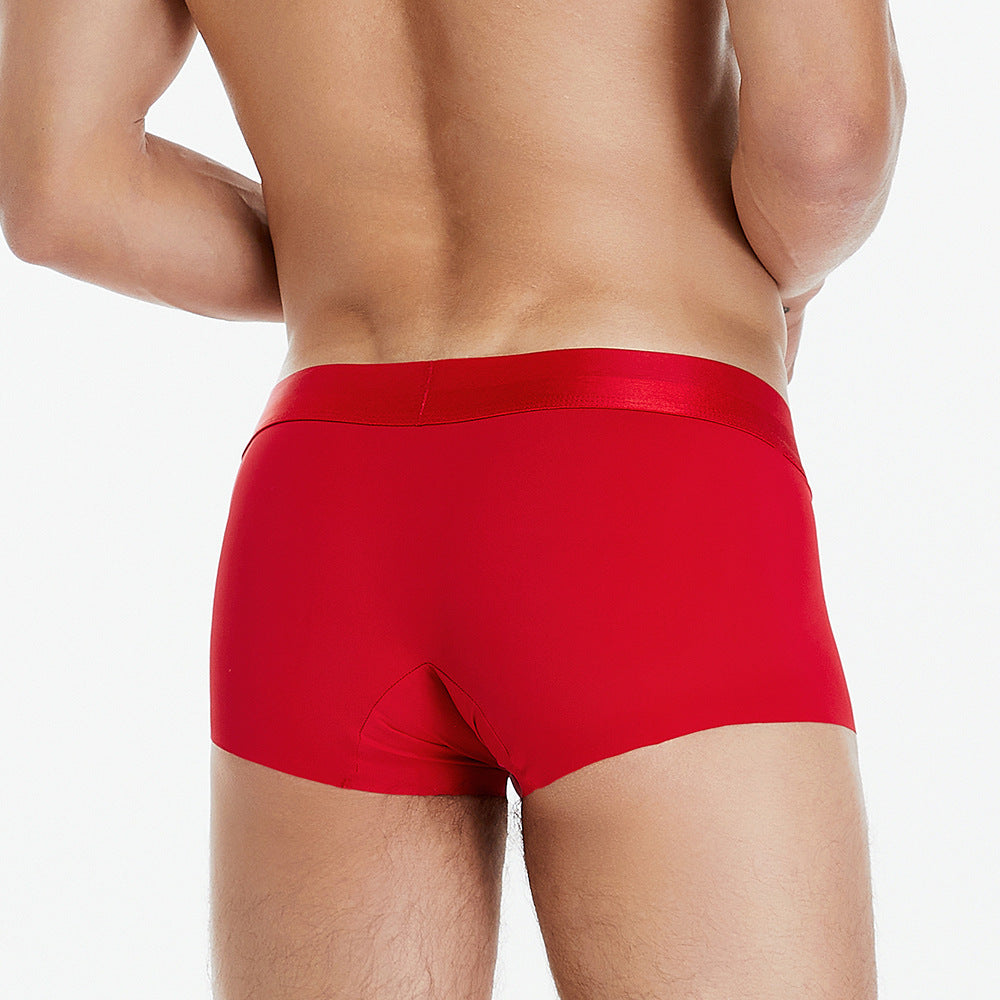 6 pieces SEOBEAN Men's underwear comfortable sweat-wicking boxers men's bump shorts