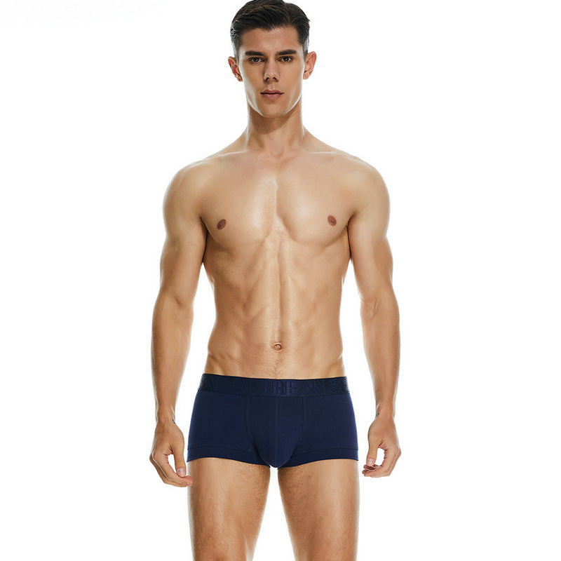 8 pieces SEOBEAN Men's underwear comfortable sweat-wicking boxers men's bump shorts