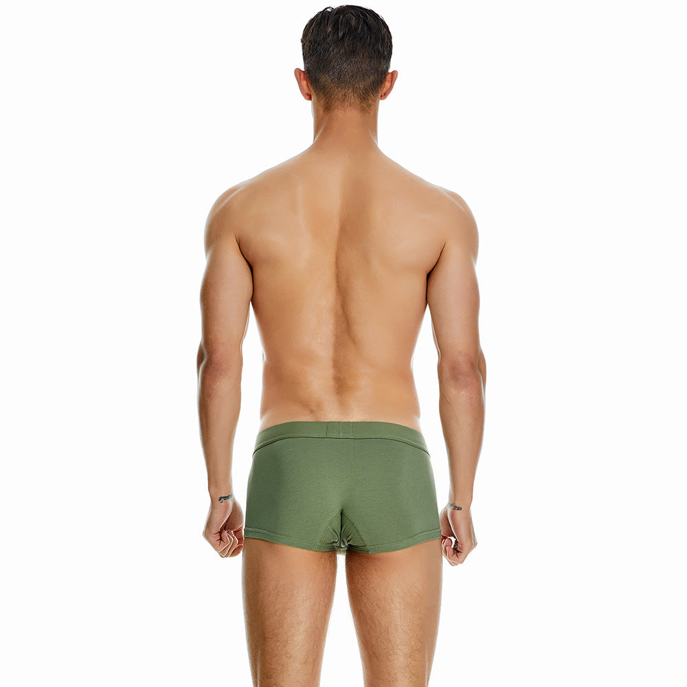 7 pieces SEOBEAN Men's underwear comfortable sweat-wicking boxers men's bump shorts