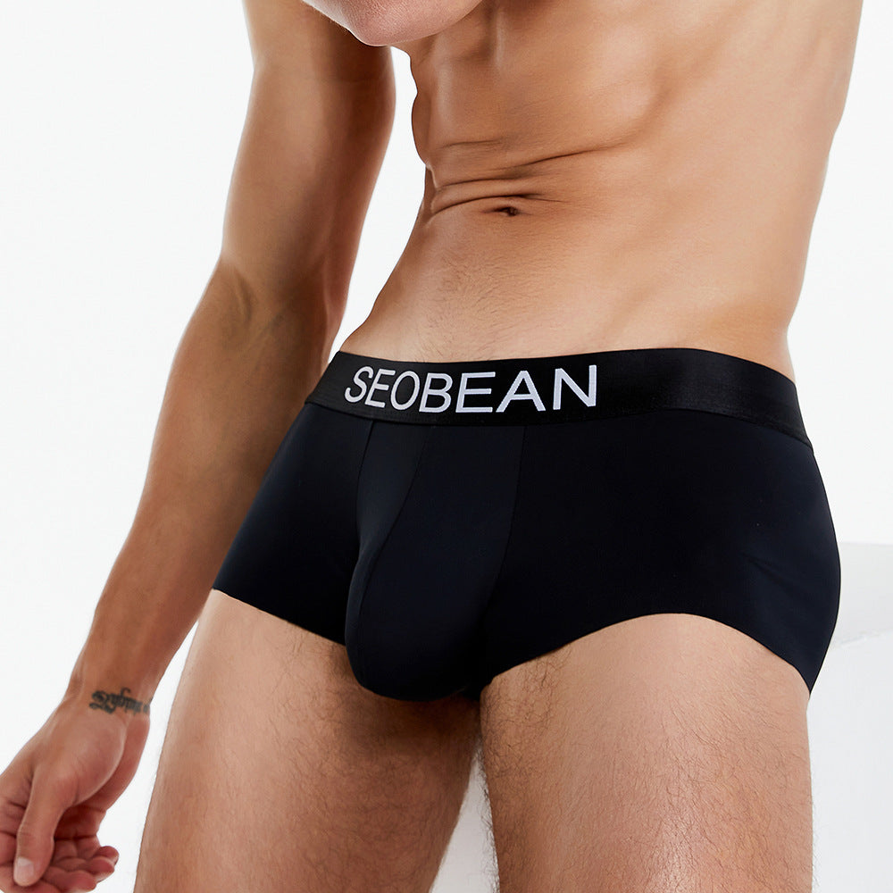 6 pieces SEOBEAN Men's underwear comfortable sweat-wicking boxers men's bump shorts