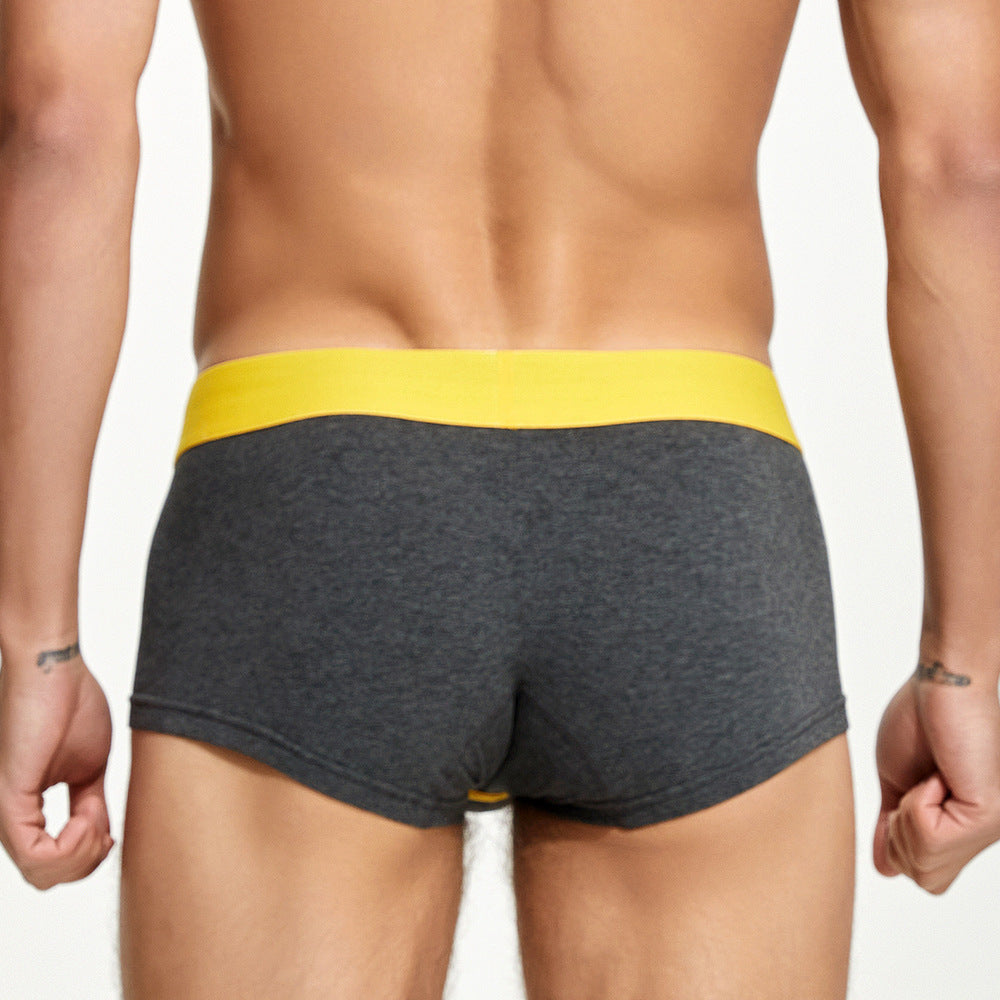 4 pieces SEOBEAN Angry birds Men's underwear comfortable sweat-wicking boxers men's bump shorts