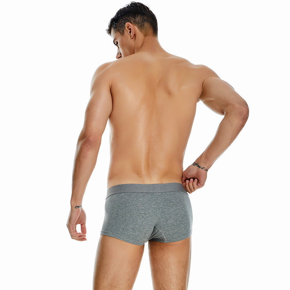7 pieces SEOBEAN Men's underwear comfortable sweat-wicking boxers men's bump shorts