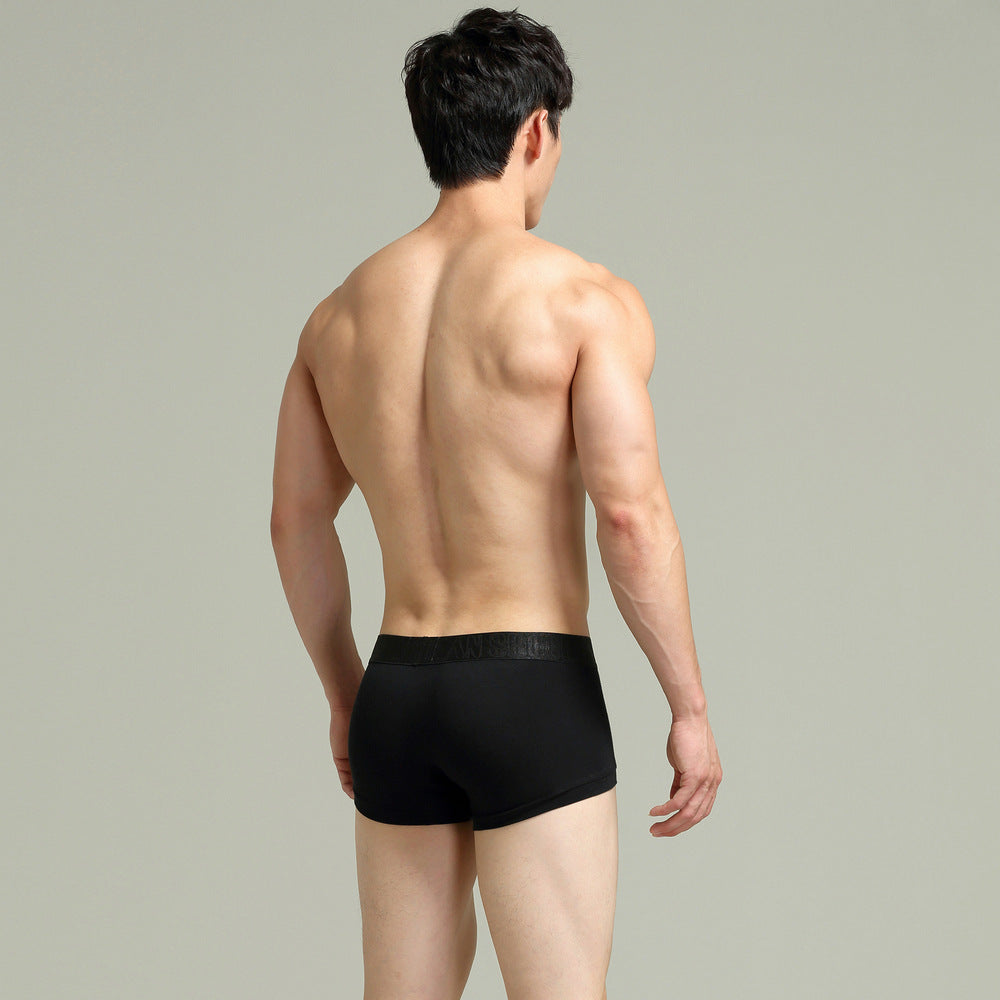 8 pieces SEOBEAN Men's underwear comfortable sweat-wicking boxers men's bump shorts