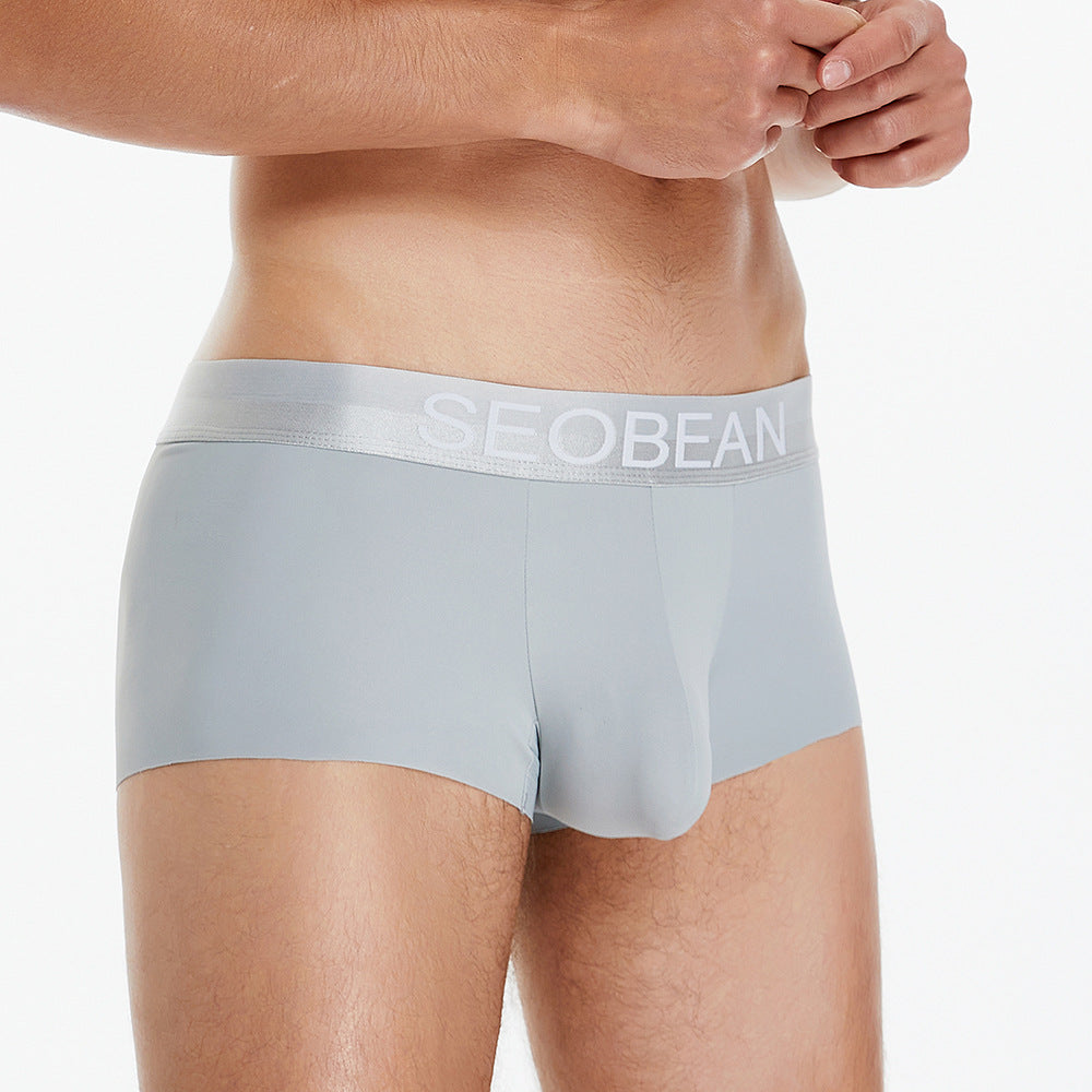 6 pieces SEOBEAN Men's underwear comfortable sweat-wicking boxers men's bump shorts