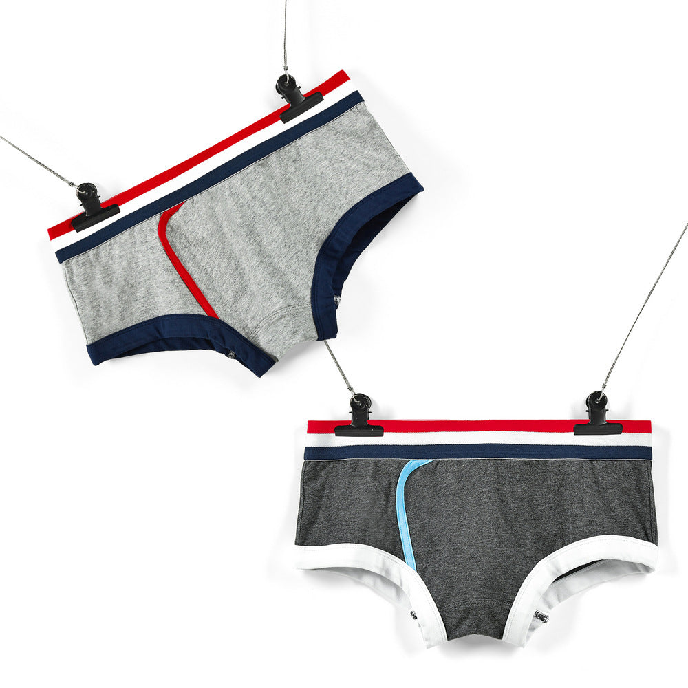 5 pieces SEOBEAN Men's underwear comfortable sweat-wicking boxers men's bump shorts