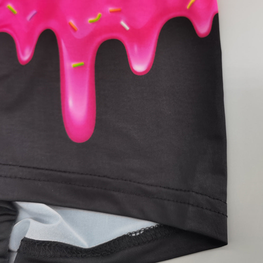 4-Pack SEOBEAN Floral pattern Men's Low Waist Printed Dragon Boxer Briefs U-Shaped Comfortable Lightweight Fashion Innerwear