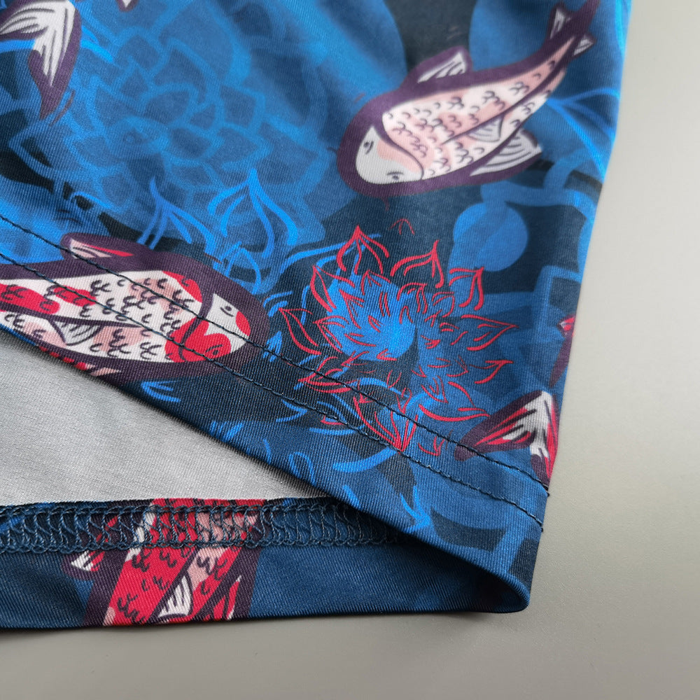 4 pieces SEOBEAN Men's underwear comfortable sweat-wicking boxers men's bump shorts