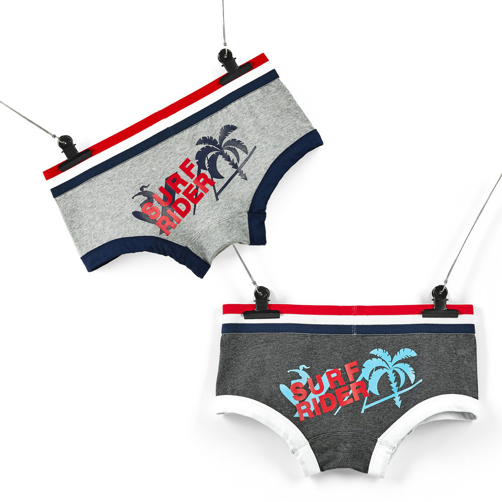 5 pieces SEOBEAN Men's underwear comfortable sweat-wicking boxers men's bump shorts