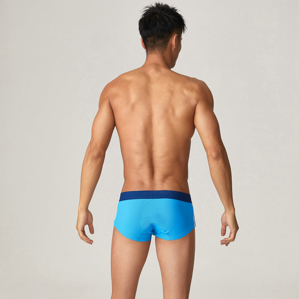 4 pieces SEOBEAN Men's underwear comfortable sweat-wicking boxers men's bump shorts