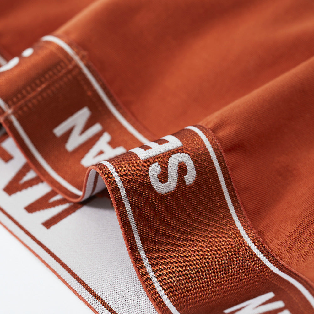 6 pieces SEOBEAN Men's underwear comfortable sweat-wicking boxers men's bump shorts