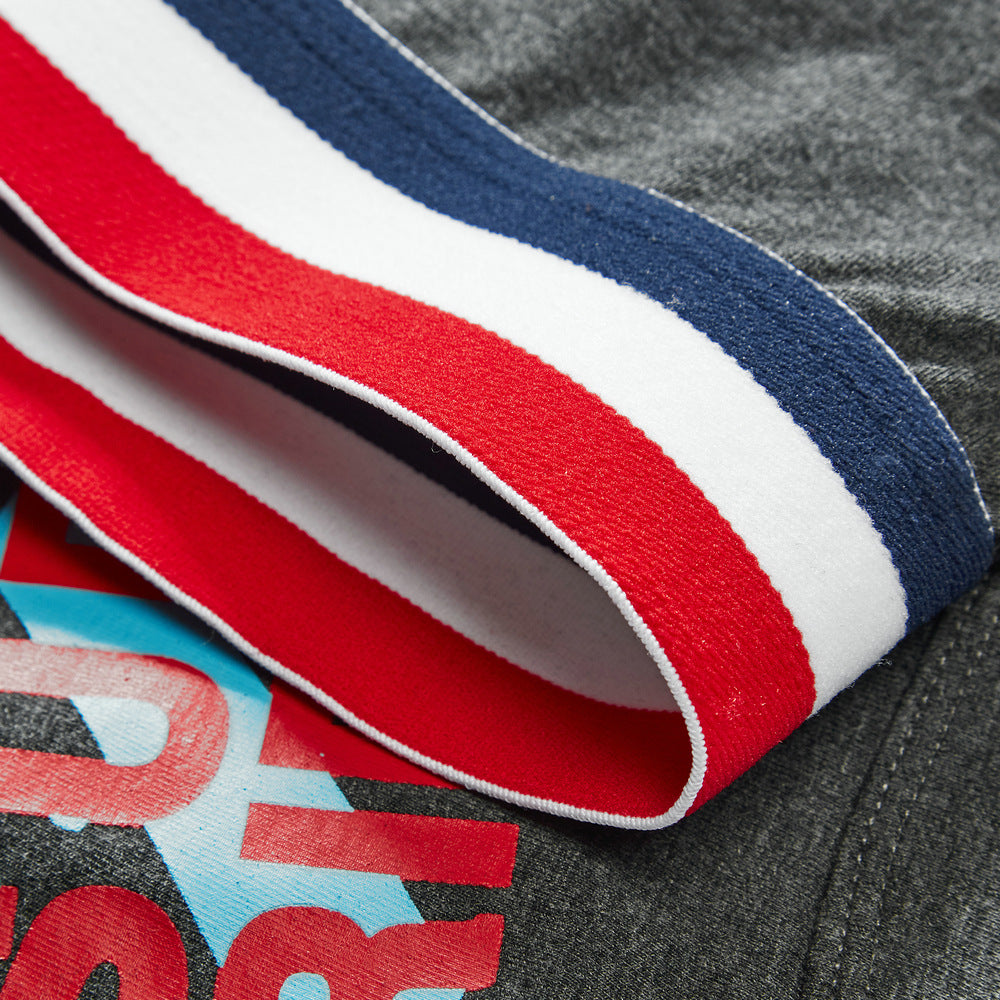 5 pieces SEOBEAN Men's underwear comfortable sweat-wicking boxers men's bump shorts