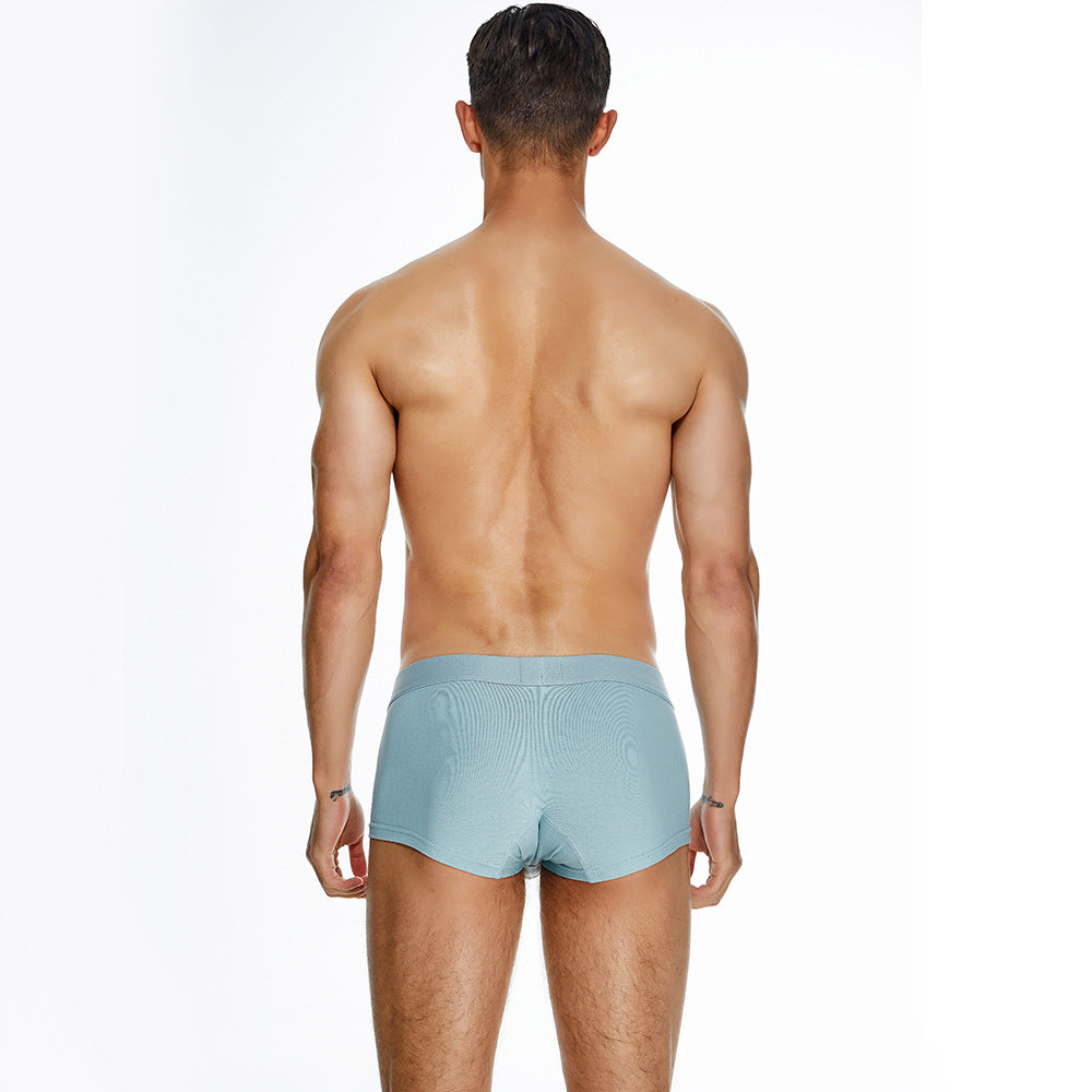 7 pieces SEOBEAN Men's underwear comfortable sweat-wicking boxers men's bump shorts