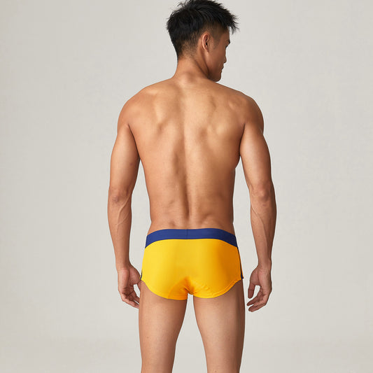 4 pieces SEOBEAN Men's underwear comfortable sweat-wicking boxers men's bump shorts