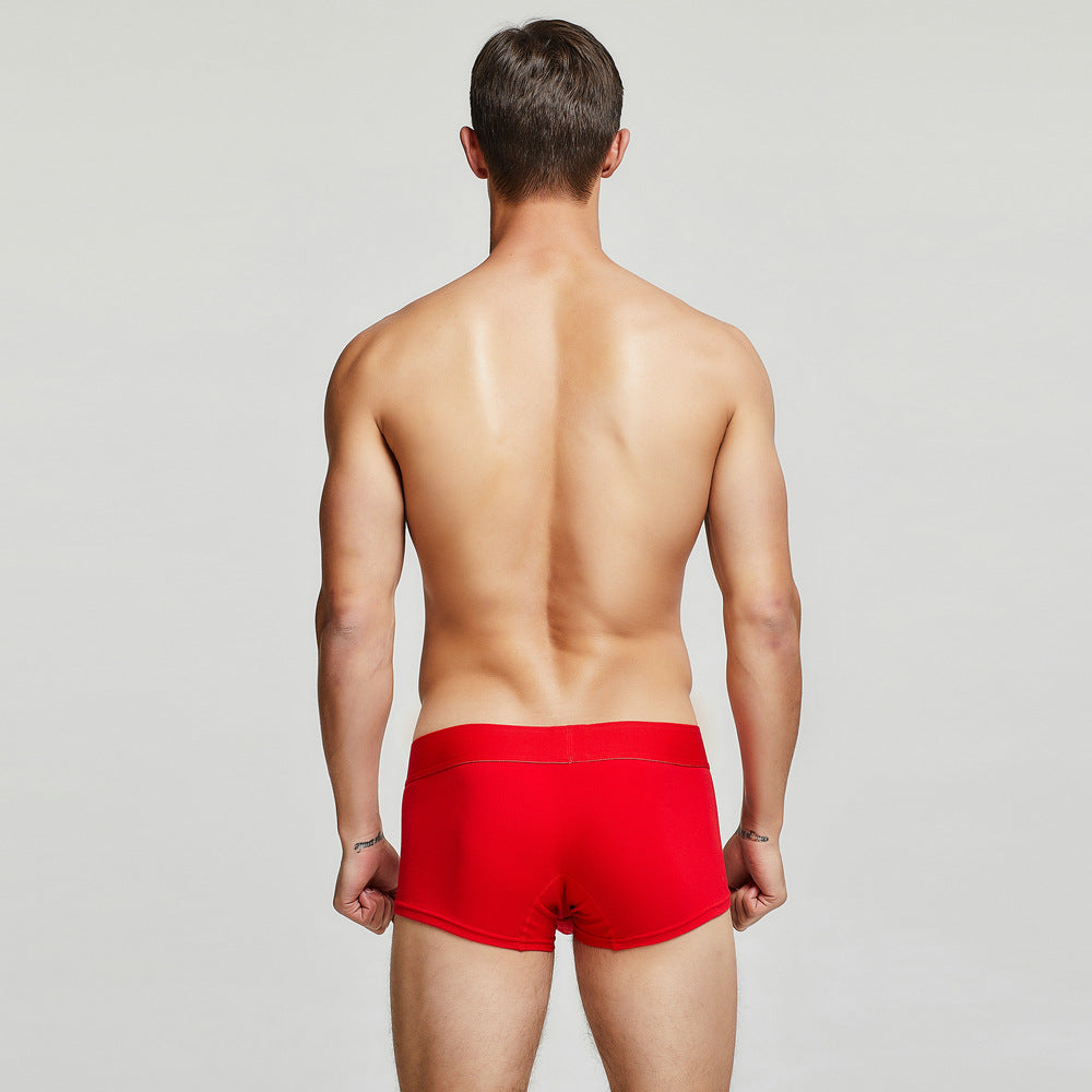 7 pieces SEOBEAN Men's cotton underwear comfortable sweat-wicking boxers men's bump shorts