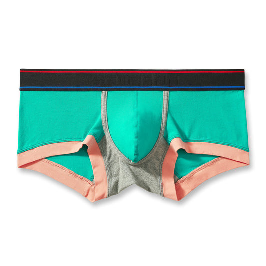 5 pieces SEOBEAN Men's underwear comfortable sweat-wicking boxers men's bump shorts