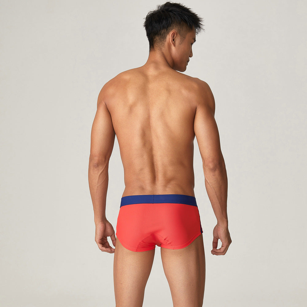 4 pieces SEOBEAN Men's underwear comfortable sweat-wicking boxers men's bump shorts