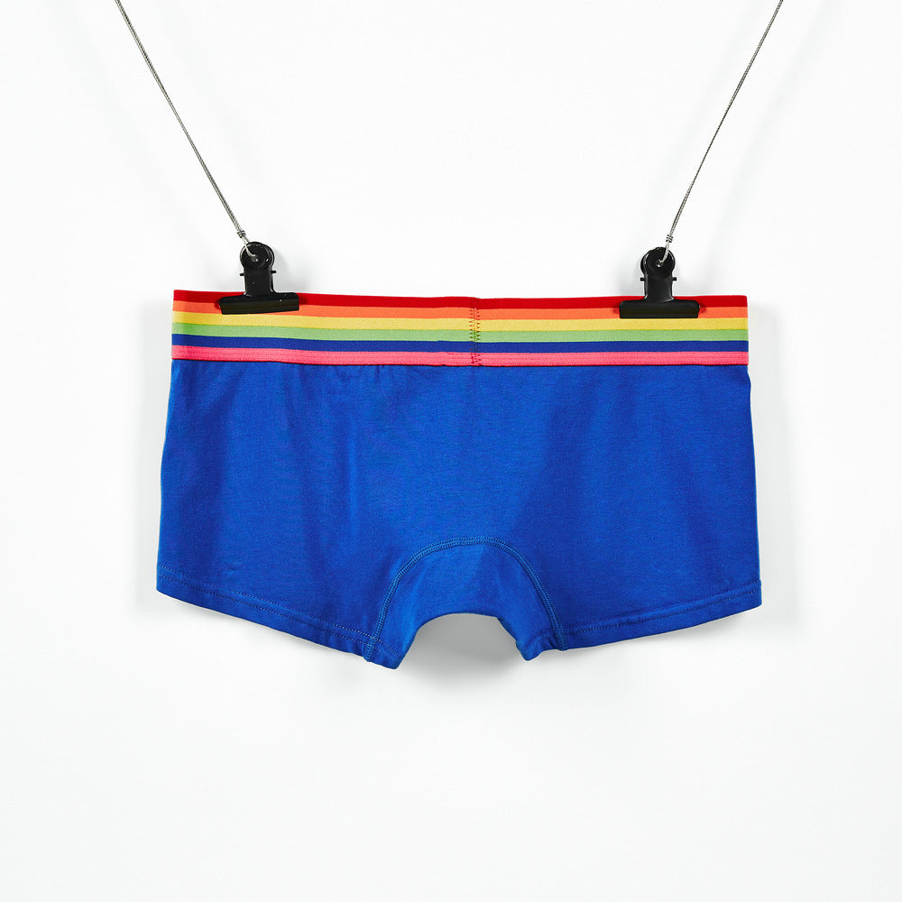 7 pieces SEOBEAN Men's underwear comfortable sweat-wicking boxers men's bump shorts