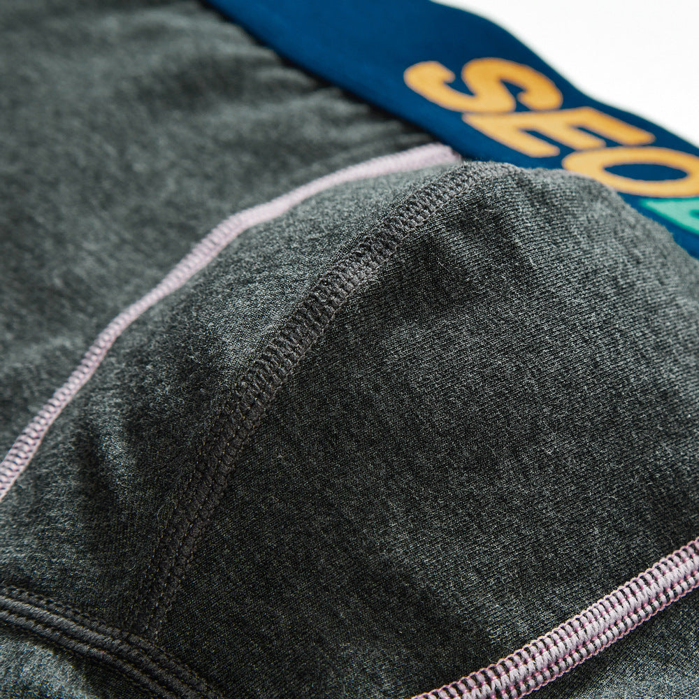 6 pieces SEOBEAN Men's underwear comfortable sweat-wicking boxers men's bump shorts