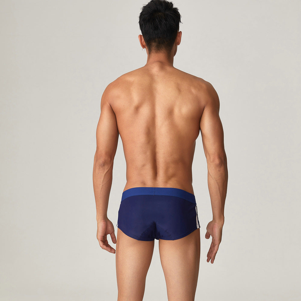 4 pieces SEOBEAN Men's underwear comfortable sweat-wicking boxers men's bump shorts