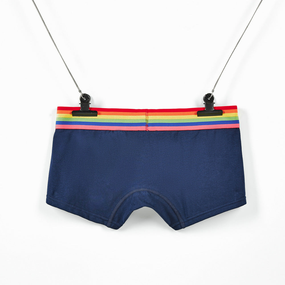 7 pieces SEOBEAN Men's underwear comfortable sweat-wicking boxers men's bump shorts