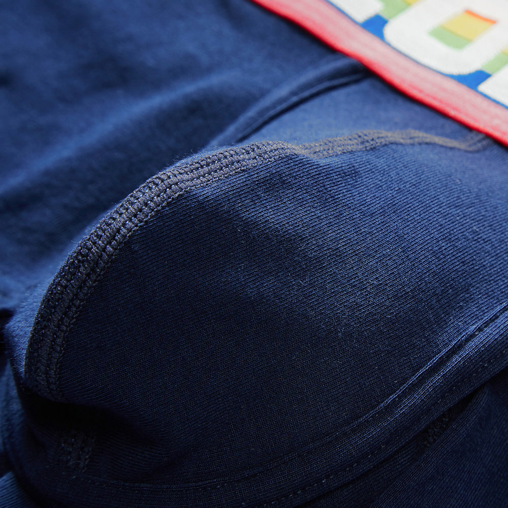 7 pieces SEOBEAN Men's underwear comfortable sweat-wicking boxers men's bump shorts