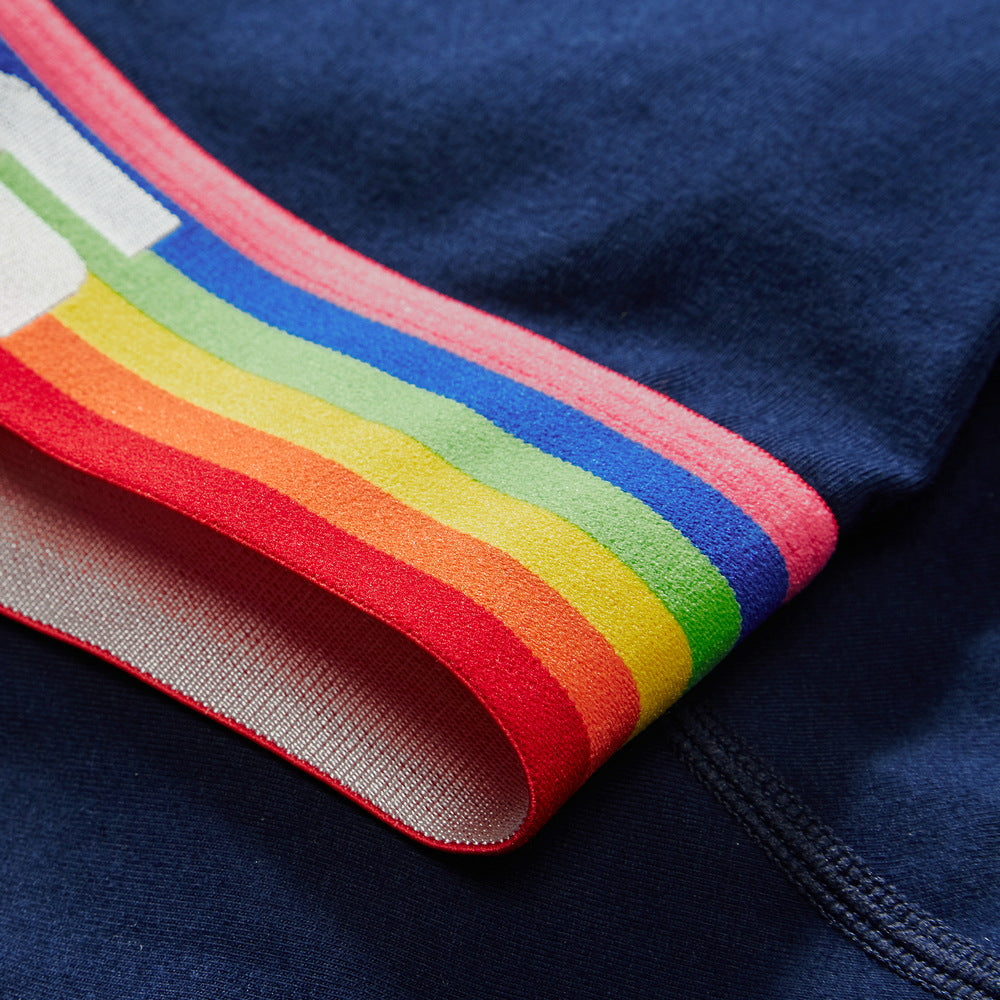 7 pieces SEOBEAN Men's underwear comfortable sweat-wicking boxers men's bump shorts