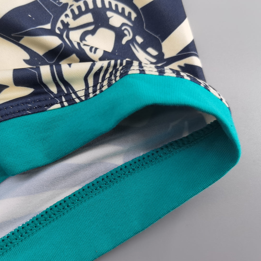 3-Pack SEOBEAN Statue of Liberty  Men's Low Waist Printed Dragon Boxer Briefs U-Shaped Comfortable Lightweight Fashion Innerwear